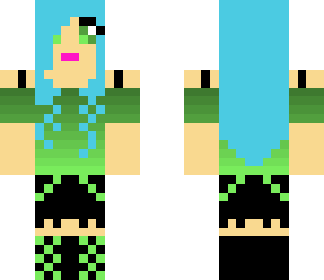 green girl