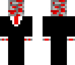 redstone in a suit fixed