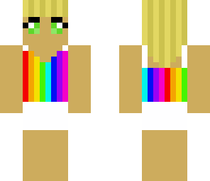 rainbow girl