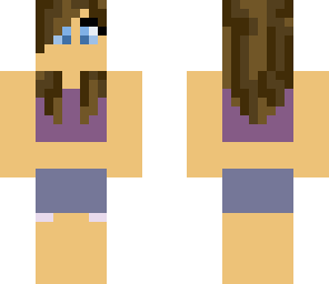 purple girl