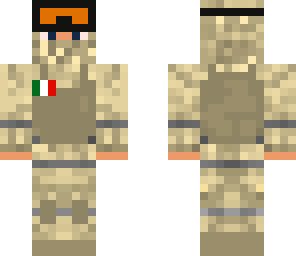 italian soldier right flag