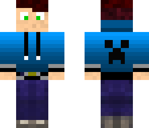 ecosplay in a blue jacket