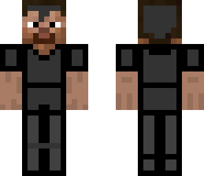 black leather armour steve