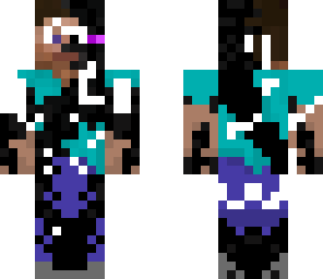 enderman and steve