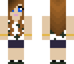 minecraft style girl