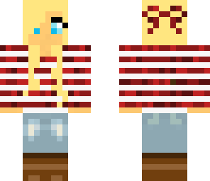 christmas girl skin