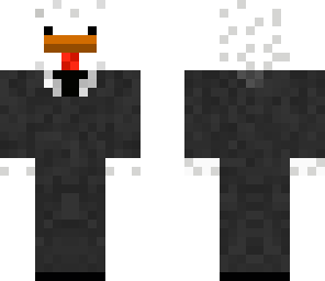 chicken in a suit