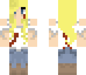 zombie girl blond