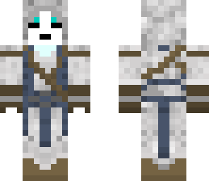 panda with assain suit