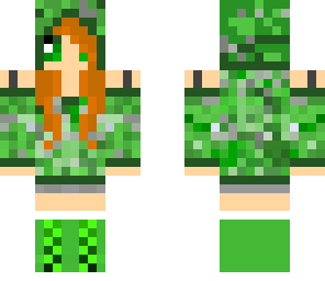cute creeper girl edited