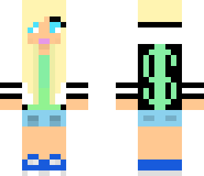 blonde tomboy