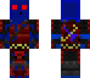 blue cool slime samurai