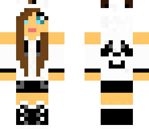 panda cute girl