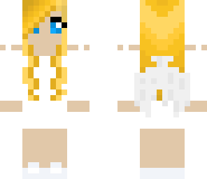 withered angel with headphones