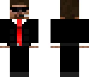 agente con cobata lentes y comunicador