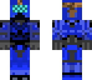 halo skin blue