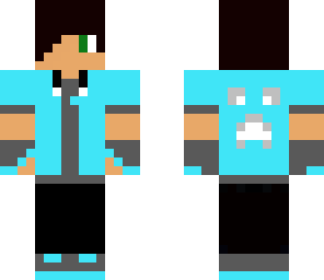 blue creeper hoodie