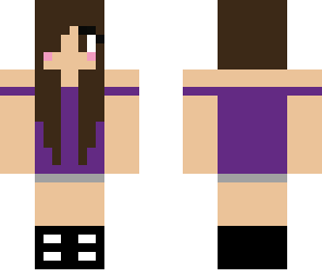 purple mc skin self