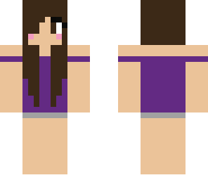 purple mc skin self