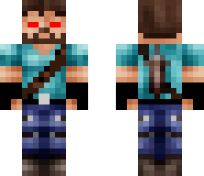 herobrine red eyes