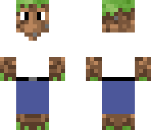 dirt man with white shirt