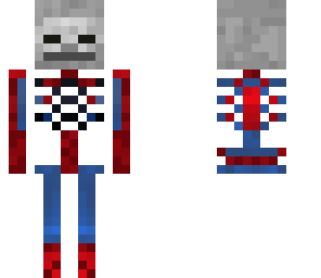 raymonchek spiderman skeleton 1
