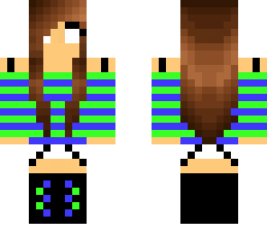 cute herobrine girl