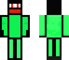 green robot