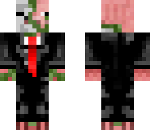 zombie pigman in a suit
