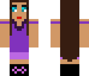 purple girl