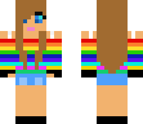fixed rainbow girl