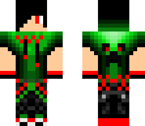 super red and green creeper dj