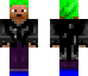 just a green haired person