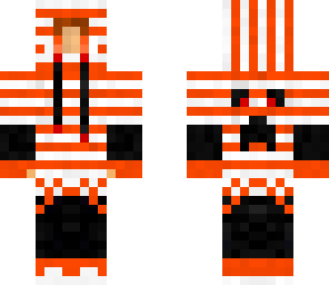 orange creeper hoodie