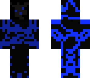 destoyed  armor  blue-black  soldier