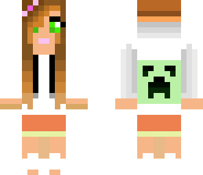 creeper hoodie girl