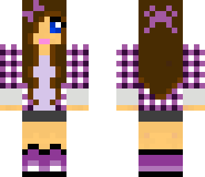 cute purple cowgirl