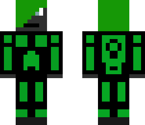 neon black armor