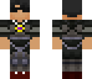 skydoesminecraft with grey and black hair 