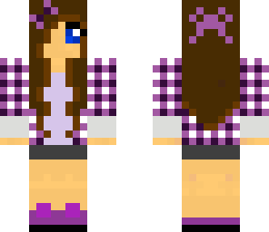 cute purple gurl xd