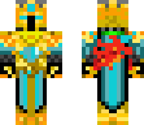 diamond king with fire sword