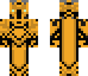 orange diamond knight