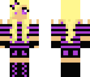 purple punk girl