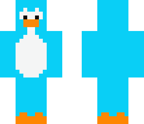 blue penguin- club penguin