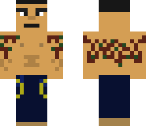 tattooed man