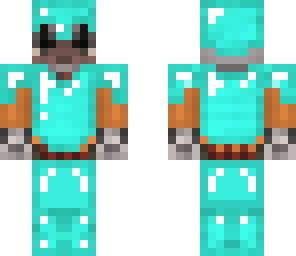 wall-e in diamond armor