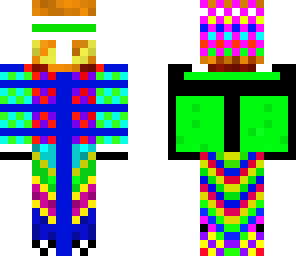colorful tron robot version 2