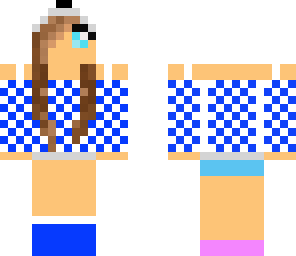 updated panda girl in blue