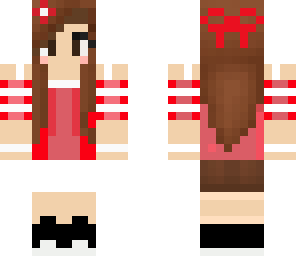 cute girl-red