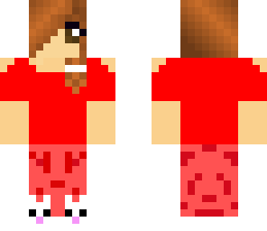 red pj girl